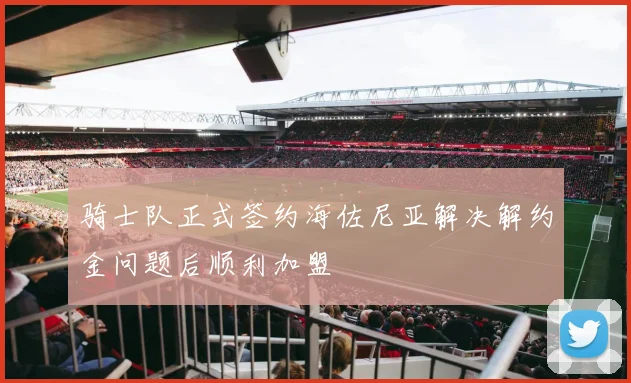 骑士队正式签约海佐尼亚解决解约金问题后顺利加盟